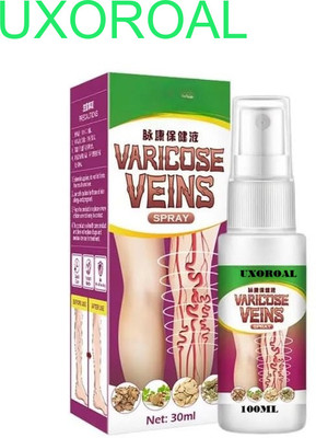 uxoroal Varicose Veins Spray 100ml for Daily Use Liquid(100 g)