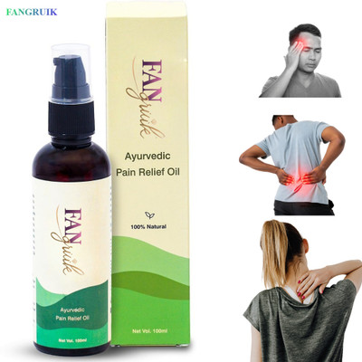 Fangruik Tulir Natural Pain Oil Herbal Blend for Stress Relief Liquid(100 ml)