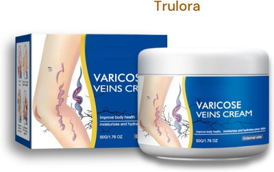 Trulora Herbal Varicose Veins Cream Combo Pack Cream(50 g)