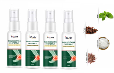 Bejoy Advance Foot & Joint Pain Relieving Spray Pack of 4 Spray(4 x 50 ml)
