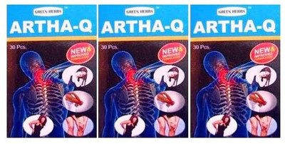 Ayurved zone Green Herbs Artha Q Capsules (3 x 1 Units) Capsules(3 x 30 Units)