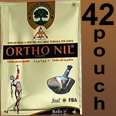 Eazybits 42 POUCHES ORIGINAL ORTHO NIL POWDER FOR JOINT AND All PAIN Powder(42 x 1 Units)