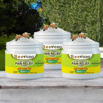 ACTIWOW BeeVana Quick Relief for Tight & Aching Muscles Pack of 3 Cream(3 x 16.67 g)