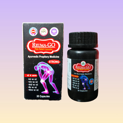 HM Enterprise Reuma-Go Capsule Ayurvedic Joint Pain Relief Capsule Pack of 1 Capsules(30 Units)