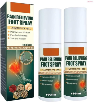 GLAMMIA Joint Relief Spray | Cool Touch For Sore Feet Recovery Spray(2 x 100 ml)