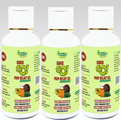 DARDGO Pain Relief Oil For Body & Joint Pain Liquid(3 x 40 ml)
