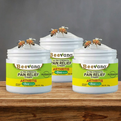 Bee Venom Pain Relief for Full-Body Mobility Pack of 3 Cream(3 x 50 g)