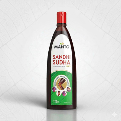 Manto SANDHI SUDHA 200ML OIL FOR JOINT AND MUSCLE PAIN RELIEF Liquid(200 ml)