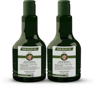 bellosmo PROFESSIONAL Joint Pain Relief Ayurvedic Oil Liquid (100 ml) (Pack of 02) Liquid(2 x 100 ml)