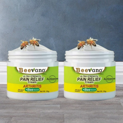ACTIWOW BeeVana Pain Relief Cream for Neck & Lower Back Pack of 2 Cream(2 x 25 g)