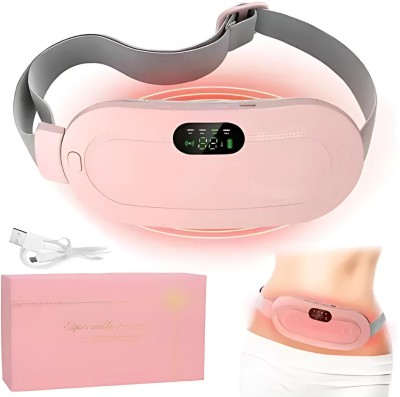 Feemie Period cramp relief massager Heating pad for period cramps| Period cramp relief device Massager(Pink)