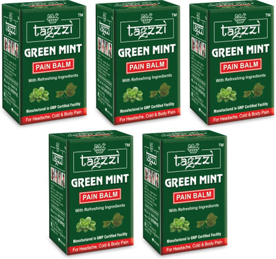 Tagzzi GREEN MINT PAIN BALM Balm(5 x 10 g)