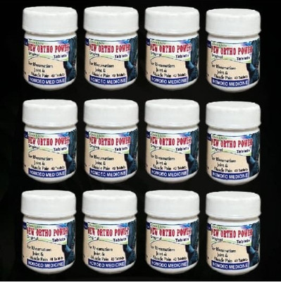 Greenstone Original New ortho power tablet for : all type of body pain relief Tablets(12 x 40 Units)