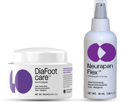 Varco Dia Regen Kit for Peripheral Neuropathy Pain, Muscle Pain, Leg Cramps & Weakness Cream(2 x 25 g)