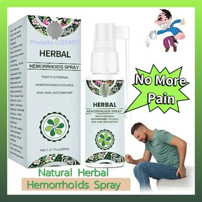 Prefetto COSMO Herbal Hemorrhoid Spray for Fast-Acting Relief Spray(100 ml)