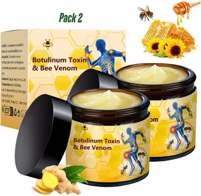 PHIZLLER Day & Night Pain Balm Botullinum Toxin Bee Venom Pain Cream Gel(2 x 100 g)