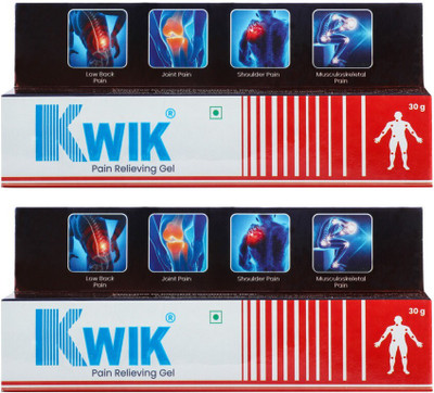 Kwik Pain Relieving Gel(2 x 30 g)