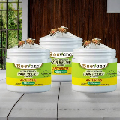 ACTIWOW BeeVana Muscle Recovery Cream for Fast Relief Pack of 3 Cream(3 x 16.67 g)