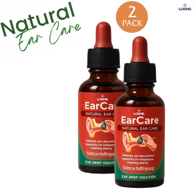 LORSHEL Earcare Natural Tinnitus Relief Oil | Professional Care, Herbal Oil Liquid(2 x 30 ml)