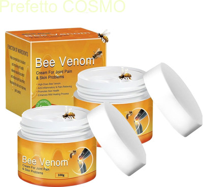 Prefetto COSMO Bee Venom for Quick Relief & Bone Healing Support Cream(2 x 100 g)