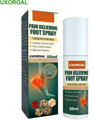 uxoroal Ayurvedic Foot Spray – Fast Relief from Pain & Swelling Liquid(50 ml)