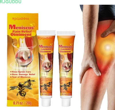 RJ GUDDU Meniscus Injury Pain Relief Cream for Knees Cream(2 x 20 g)