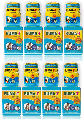HARBORZA Tara Harbal Pharmaceutical RUMA T CAPSULE PACK OF 8 Tablets(8 x 30 Units)