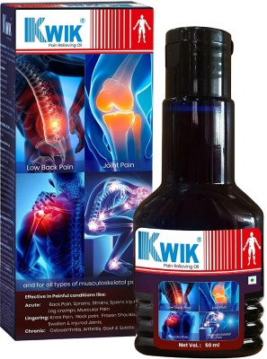 Kwik Pain Relieving Oil 50 ml Pack of 1 Liquid(50 ml)