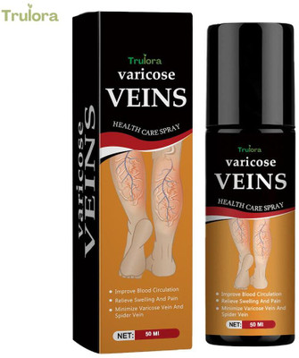 Trulora vericose vein spray supports natural healing of varicose veins Liquid(2 x 25 ml)