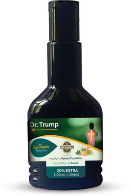 Shrway Biotec Dr. Trump Ayurvedic Oil For Old Pain For Joints, Neck, Knee, Back, Shoulder Pain Liquid(120 ml)