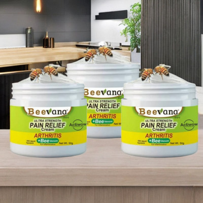 ACTIWOW BeeVana Cream for Full-Body Pain Relief Pack of 3 Cream(3 x 16.67 g)