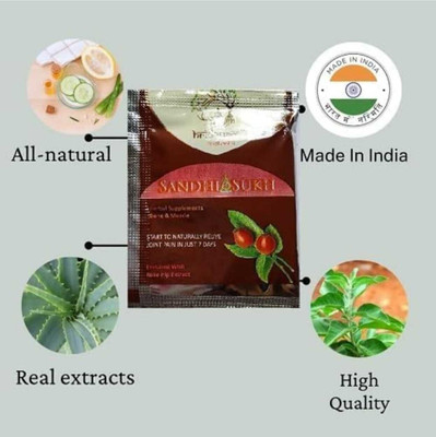 HRKH Sandhi Sukh Pain Releif Powder Pack of 56 Powder(56 x 1.79 g)