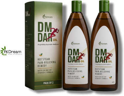 damdar Dmdar Herbal Oil 2pc Revitalizing Formula for Post-Activity Relief Liquid(2 x 100 ml)