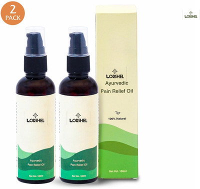 LORSHEL Tulir Natural Pain Oil - Herbal remedy for joint pain, Fast absorbing pain re... Spray(2 x 100 ml)