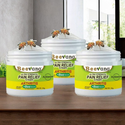 ACTIWOW BeeVana Fast Relief for Back & Hip Discomfort Pack of 3 Cream(3 x 16.67 g)