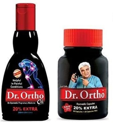 Dr. Ortho Pain Relief Oil 120ml + Capsule 60 Liquid(120 ml)