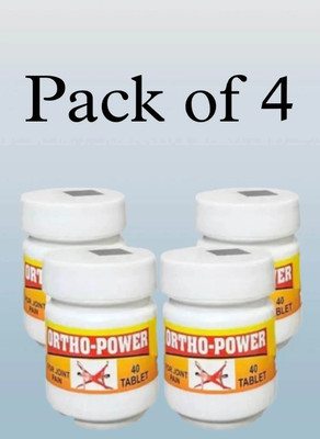 MUKHTI CARE Ayurvedic Ortho Power New Tablet (4x 40 Units) Tablets (4x 40Units) Tablets(4 x 40 Units)