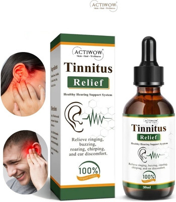 ACTIWOW Tinnitus Relief Ear Comfort Daily Formula Liquid(30 ml)