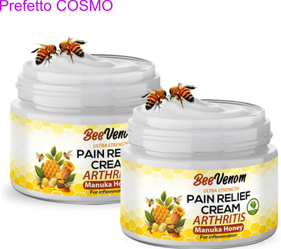 Prefetto COSMO Upgraded Bee Venom Cool & Calm Pain Cream Pack of 2 Cream(2 x 100 g)