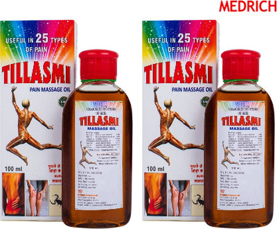 MEDRICH Tillasmi Pain Relief Massage oil 50Ml (Pack Of 1) Liquid(50 ml)