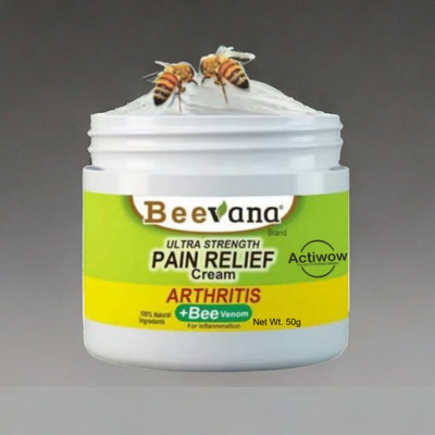 Bee Venom Natural Relief for Sore Muscles and Joints Cream(50 g)