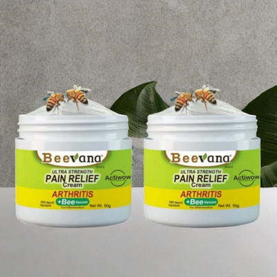ACTIWOW BeeVana Quick Relief for Upper Body Aches Pack of 2 Cream(2 x 25 g)