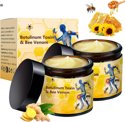 INDIANA HUDA Be Venum Pain Balm with Botulinum for Muscle Recovery - 50g x2 Cream(2 x 50 g)