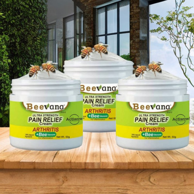 ACTIWOW BeeVana Arthritis Pain Cream for Fast-Acting Relief Pack of 3 Cream(3 x 16.67 g)