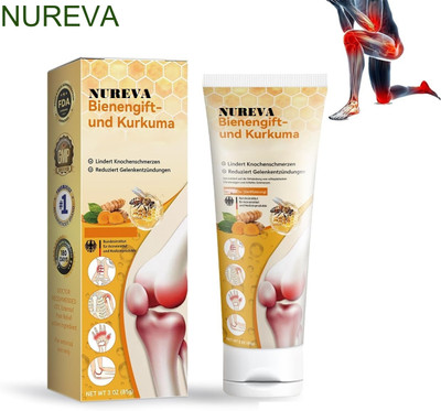 nureva Bee Venom Cream for Knee & Muscle Pain Cream(100 g)