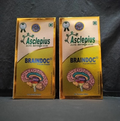 Asclepius Wellness Braindoc Pravahi Kwath Liquid (Pack Of 2) Liquid(2 x 500 ml)