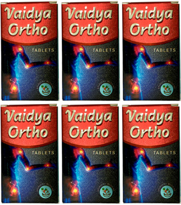 JRA Cure Vaidya Ortho Tablets For Joint Pain Pack of 6 Bottles Tablets(6 x 20 Units)