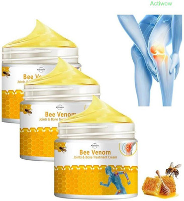 ACTIWOW Bee Venom Pain Relief Neck And Tendon Pain Cream Cream(3 x 33.33 g)