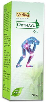 Orthayu Joints Pain & Knee Pain Instant Relief Oil Pack of 2 Liquid(2 x 50 ml)