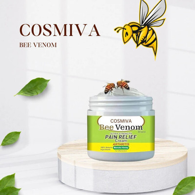 COSMIVA Bee Venom Joint Pain Relief Cream for Daily Use Men & Women | 50g Cream(50 g)